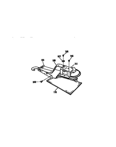 Door lock section