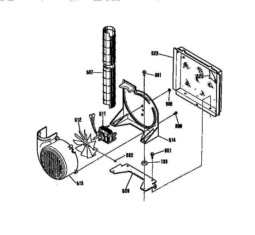 Blower section