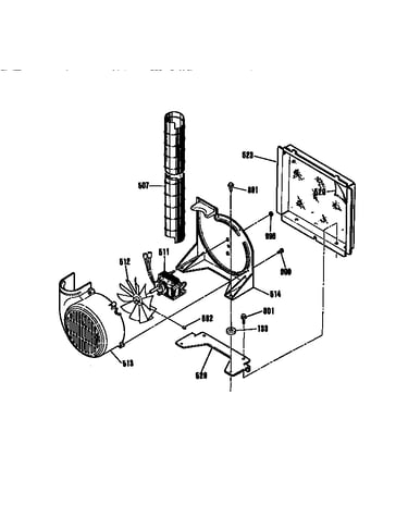 Blower section