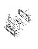 Oven door assembly