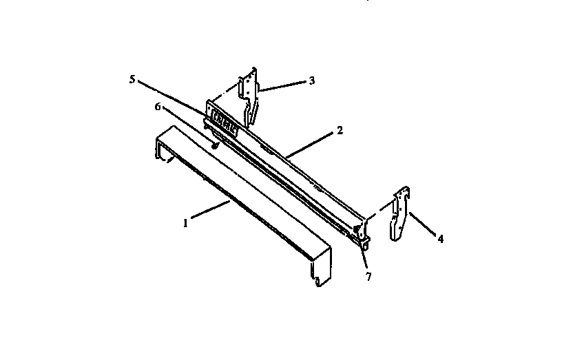 Backguard assembly