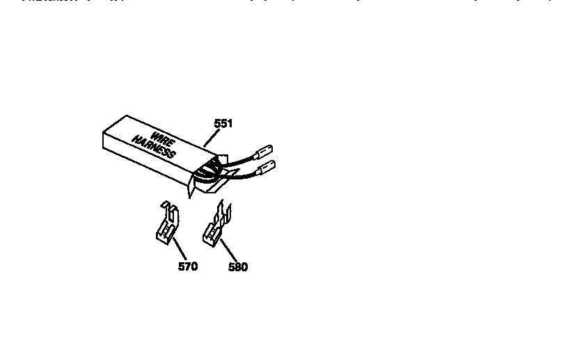 WIRE HARNESS AND COMPONENTS