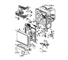 Kenmore 3631654995 tub and door assembly diagram