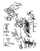 Cabinet and suspension asm.
