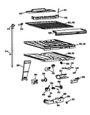Compartment separator parts