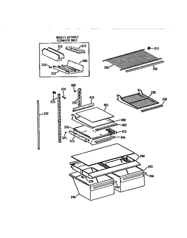 Shelf parts