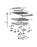 Compartment separator parts