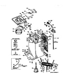 Cabinet and suspension asm.