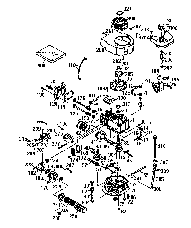 4-cycle engine