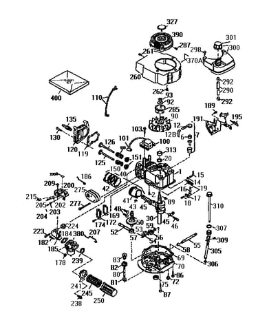 4-cycle engine