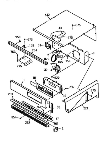 Control panel section