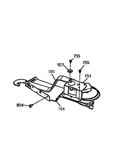 Door lock section