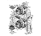 Kenmore 3634803993 body section diagram