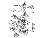 Craftsman 143953512 4-cycle engine diagram