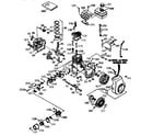 Craftsman 143955005 4-cycle engine diagram