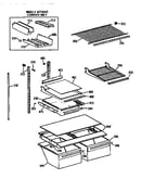 Shelf asm