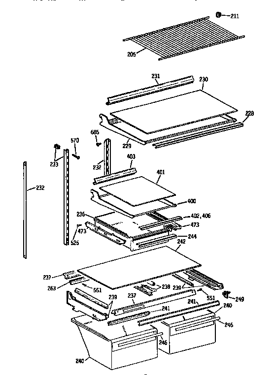 SHELF ASSEMBLY