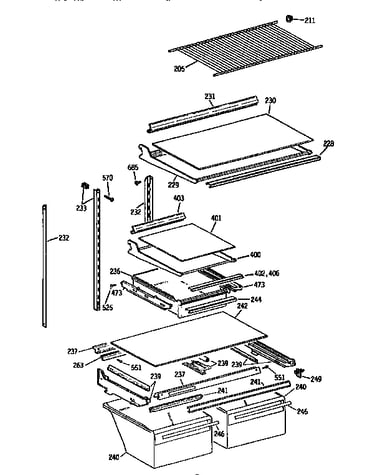 Shelf assembly