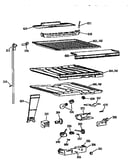 Compartment and separator asm