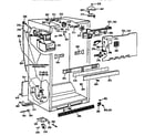 GE TBX18ZICRWW cabinet parts diagram