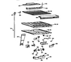 GE TBX18ZICRWW compartment separator parts diagram