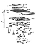 Compartment separator parts