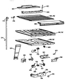 Compartment separator parts