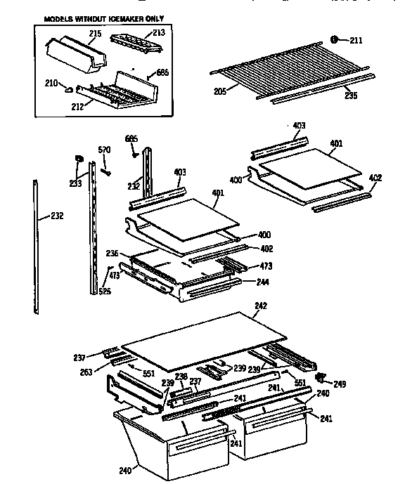 Shelf assembly