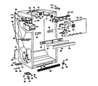 GE TBX21JISMRAD cabinet assembly diagram