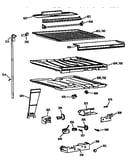 Compartment separator asm.