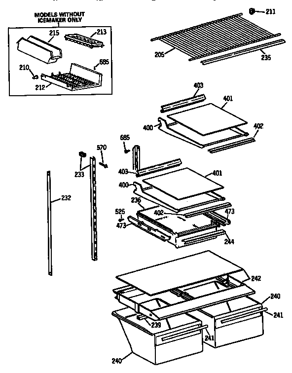 SHELF PARTS