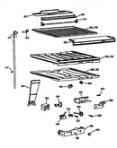 Compartment separator parts