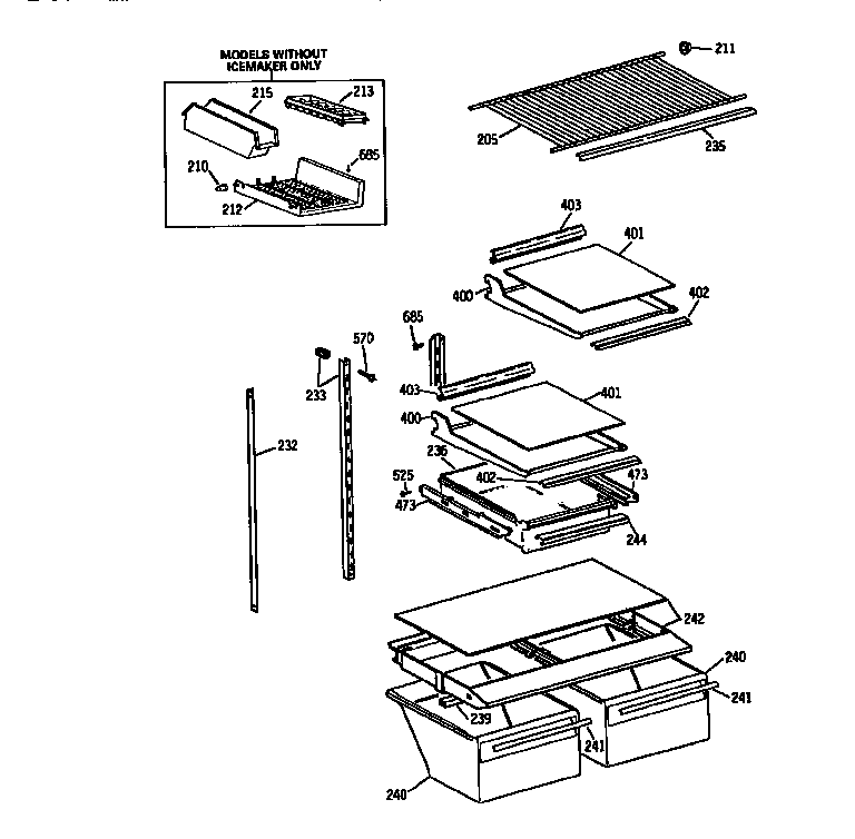 SHELF PARTS