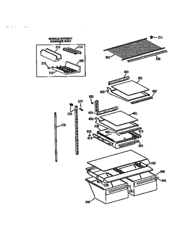 Shelf parts