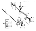 Craftsman 358798451 handle assy diagram