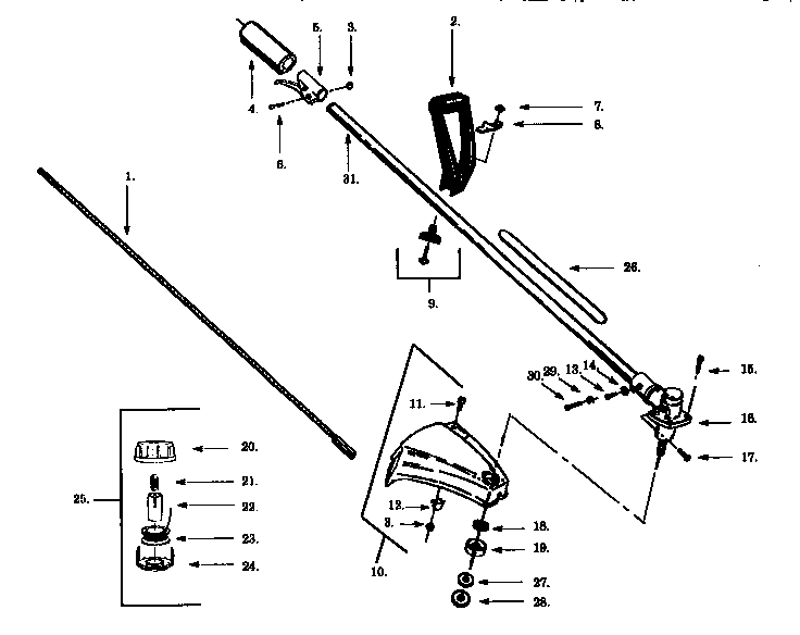 Handle assy