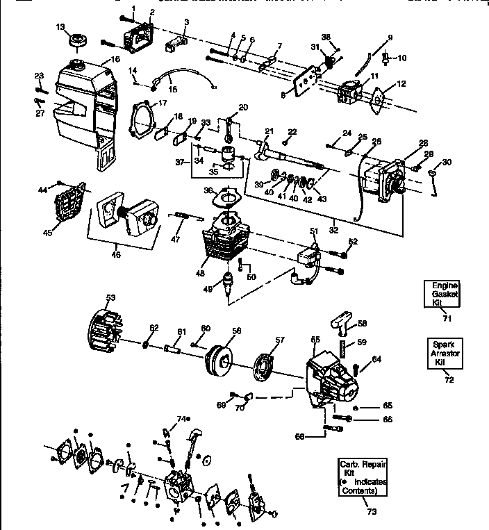 Carburetor assy