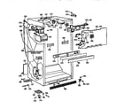 GE TBX18JASARAD cabinet parts diagram