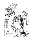 Cabinet and suspension asm.