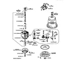 GE WWA9835SALWW transmission-complete breakdown diagram