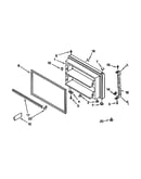 Freezer door parts