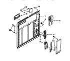 Kenmore 6651677992 inner door parts diagram