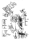 Cabinet and suspension asm.
