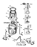 Tub, basket and agitator