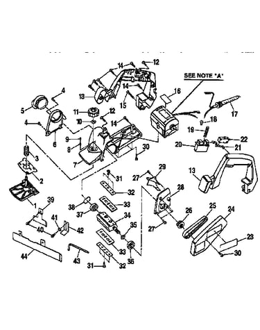 Cutter head drive asm.