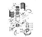 Kenmore 699351021 component assembly diagram