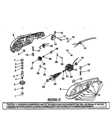 Field and armature assembly