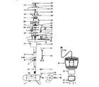 Craftsman 219585380 engine assembly diagram