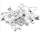 Generac 9898-1 pump head & cradle assy diagram