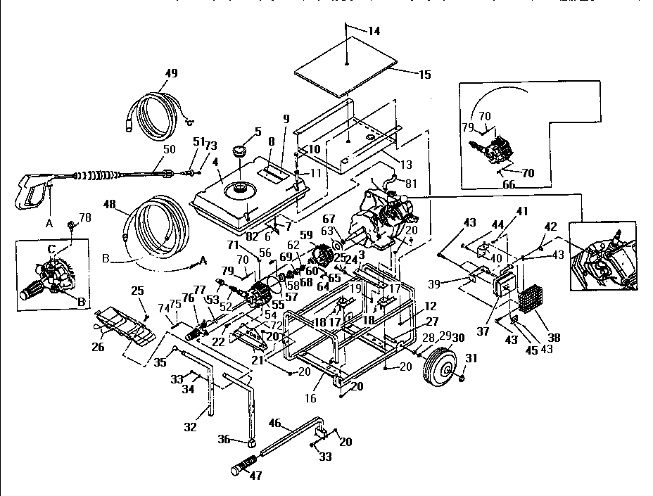 Pump head & cradle assy